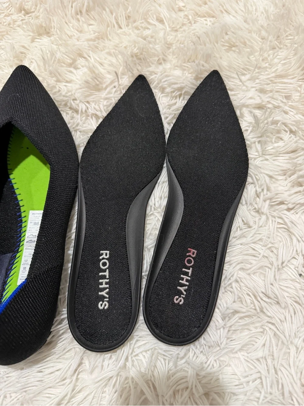 Rothy’s The Point II - Size 8.5 - black